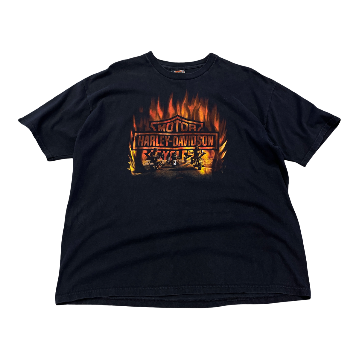 Vintage Harley Davidson Topeka Kansas T-Shirt Black