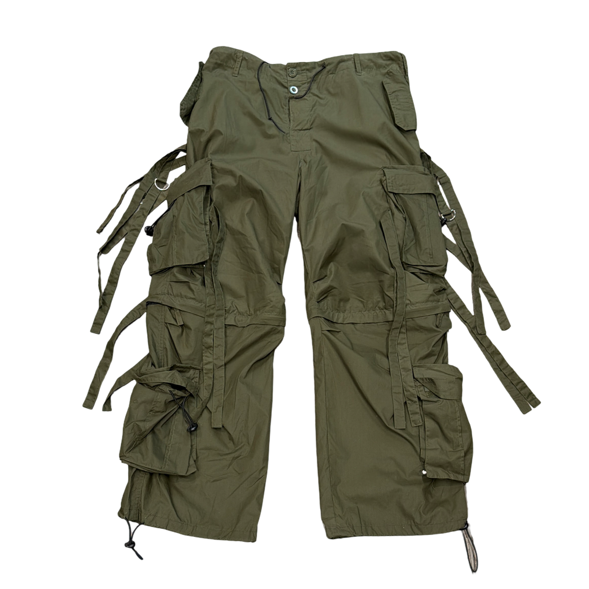 Vintage Green Bondage Pants