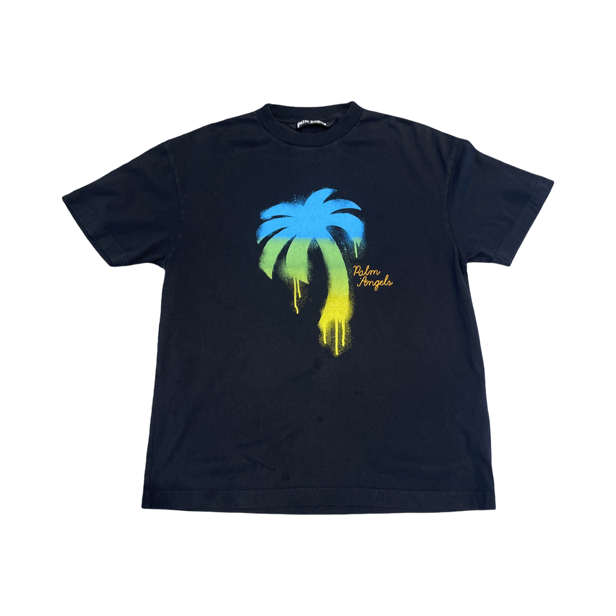 Palm Angels Sprayed Palm Classic T-Shirt
