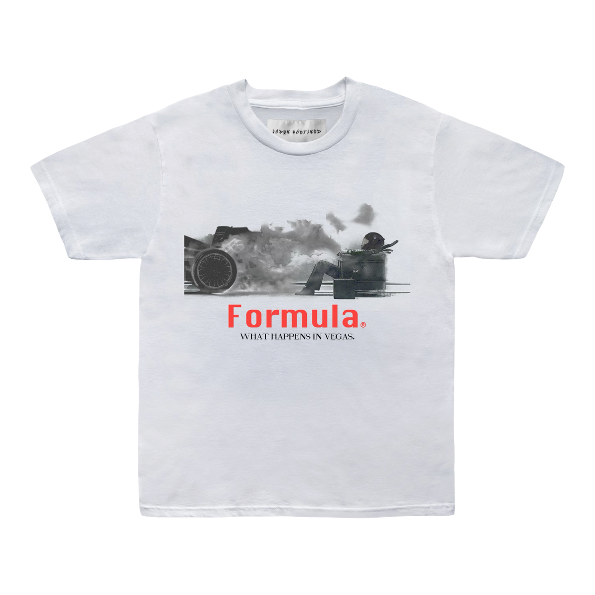 Jason Martinez Racer Tee White