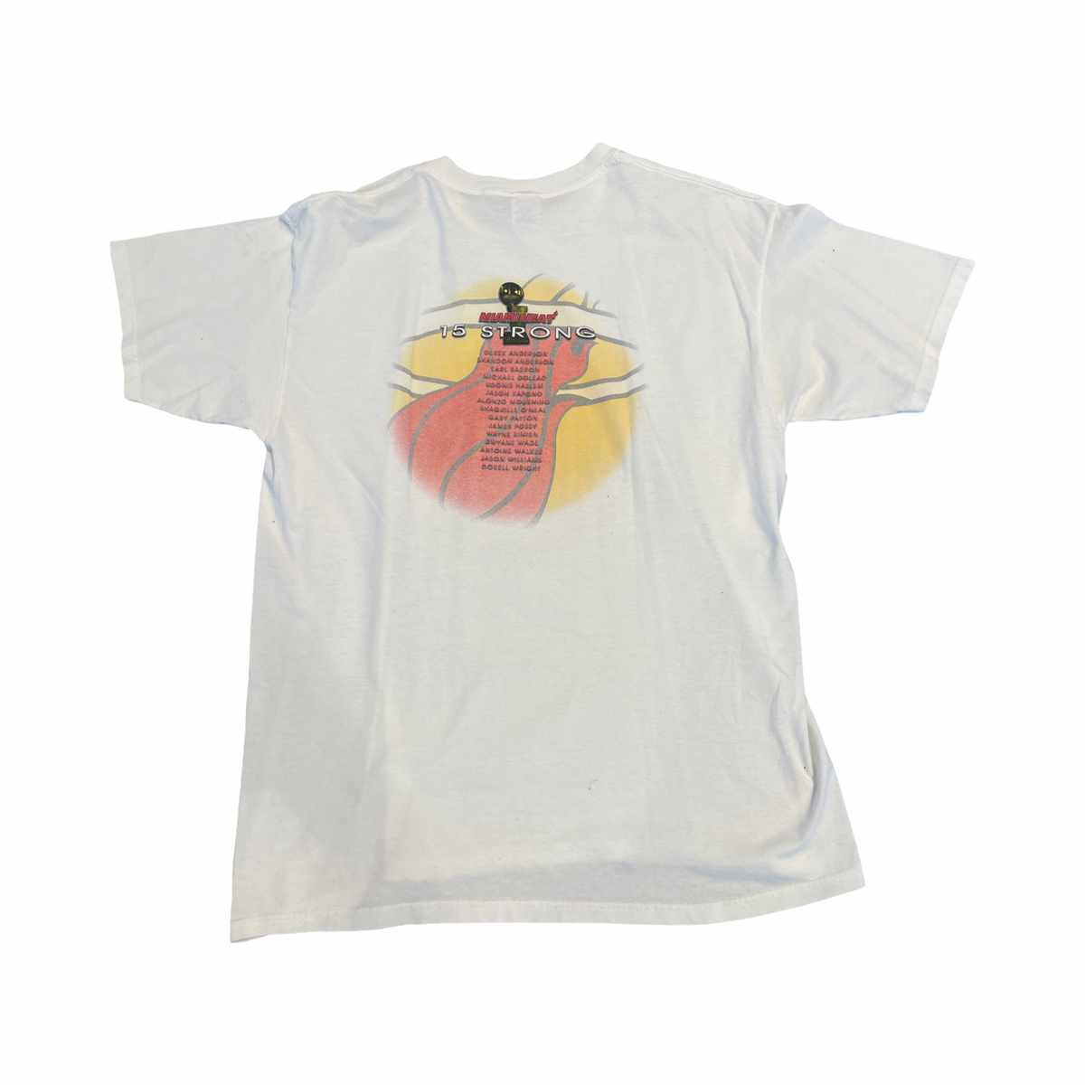 Miami Heat 15 Strong 2006 NBA Finals Vintage T-Shirt