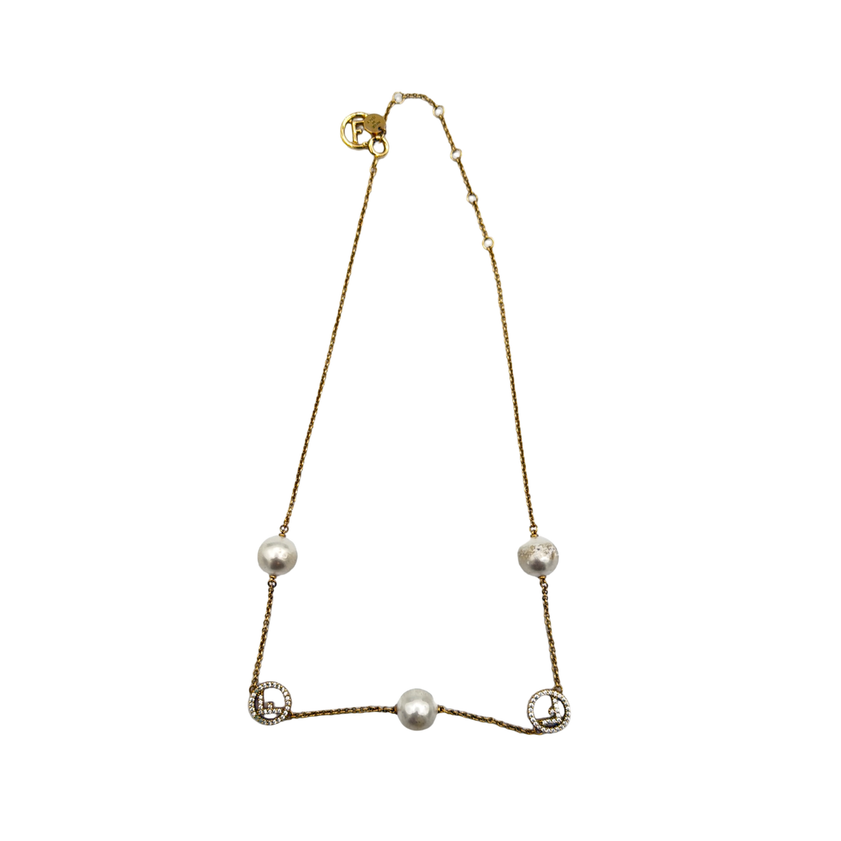 Fendi Pearl Necklace