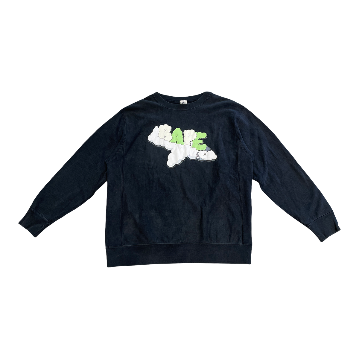 Bape x Kaws Crewneck Black