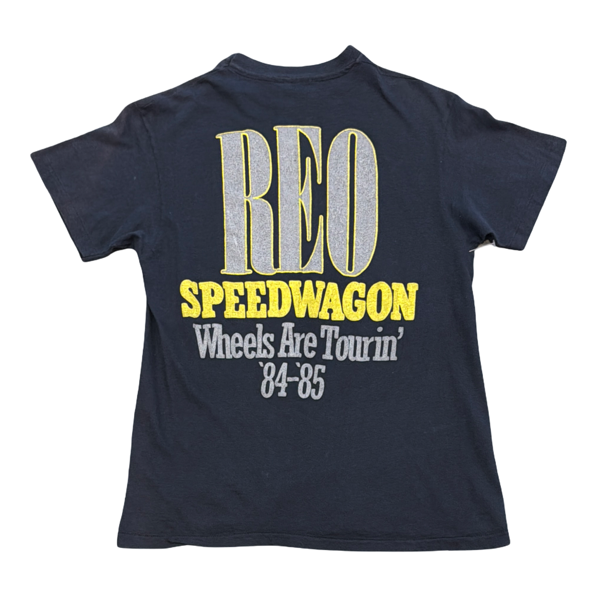 1984 Reo Speedwagon Wheels Are Tourin Tee