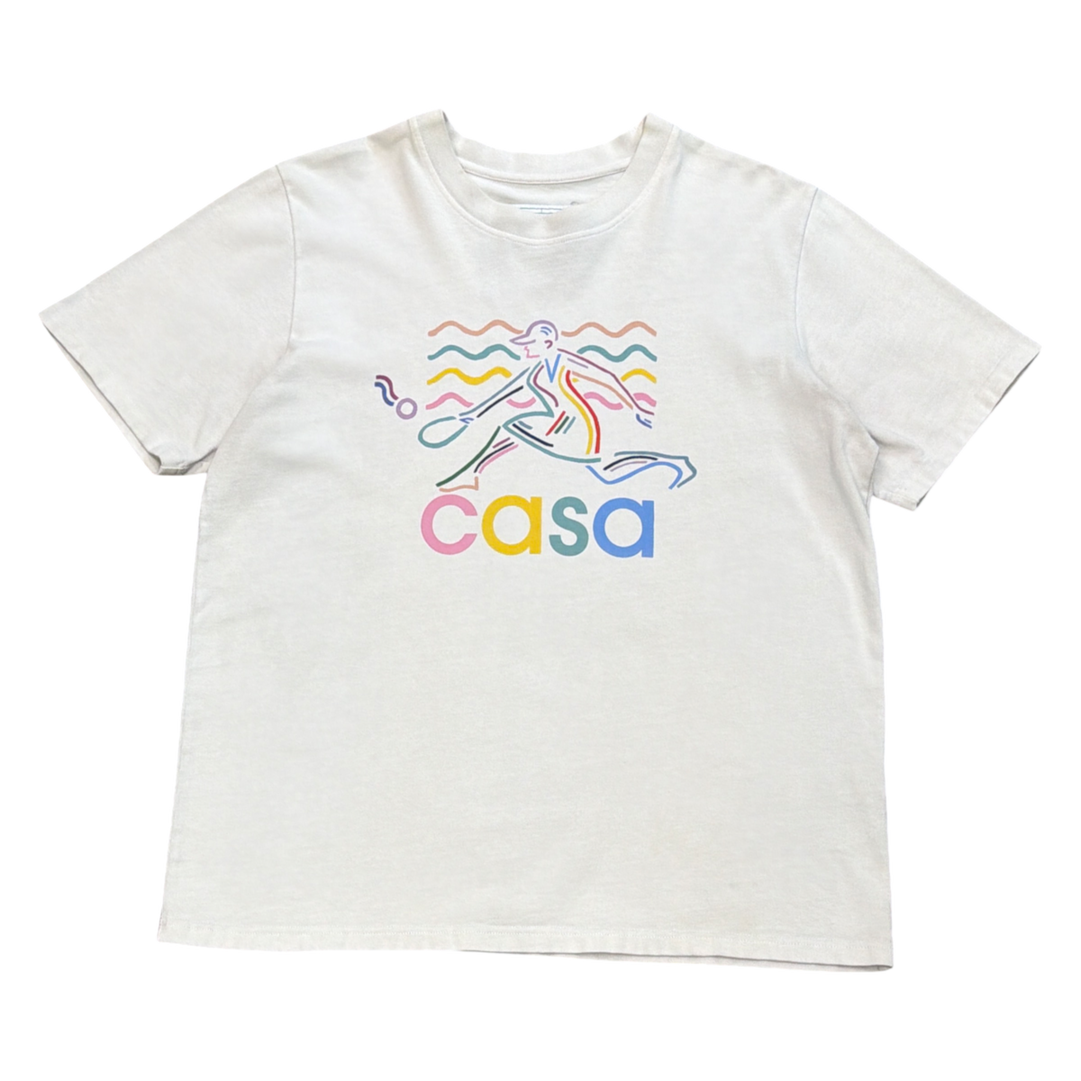 White Casablanca BEach Tennis Tee