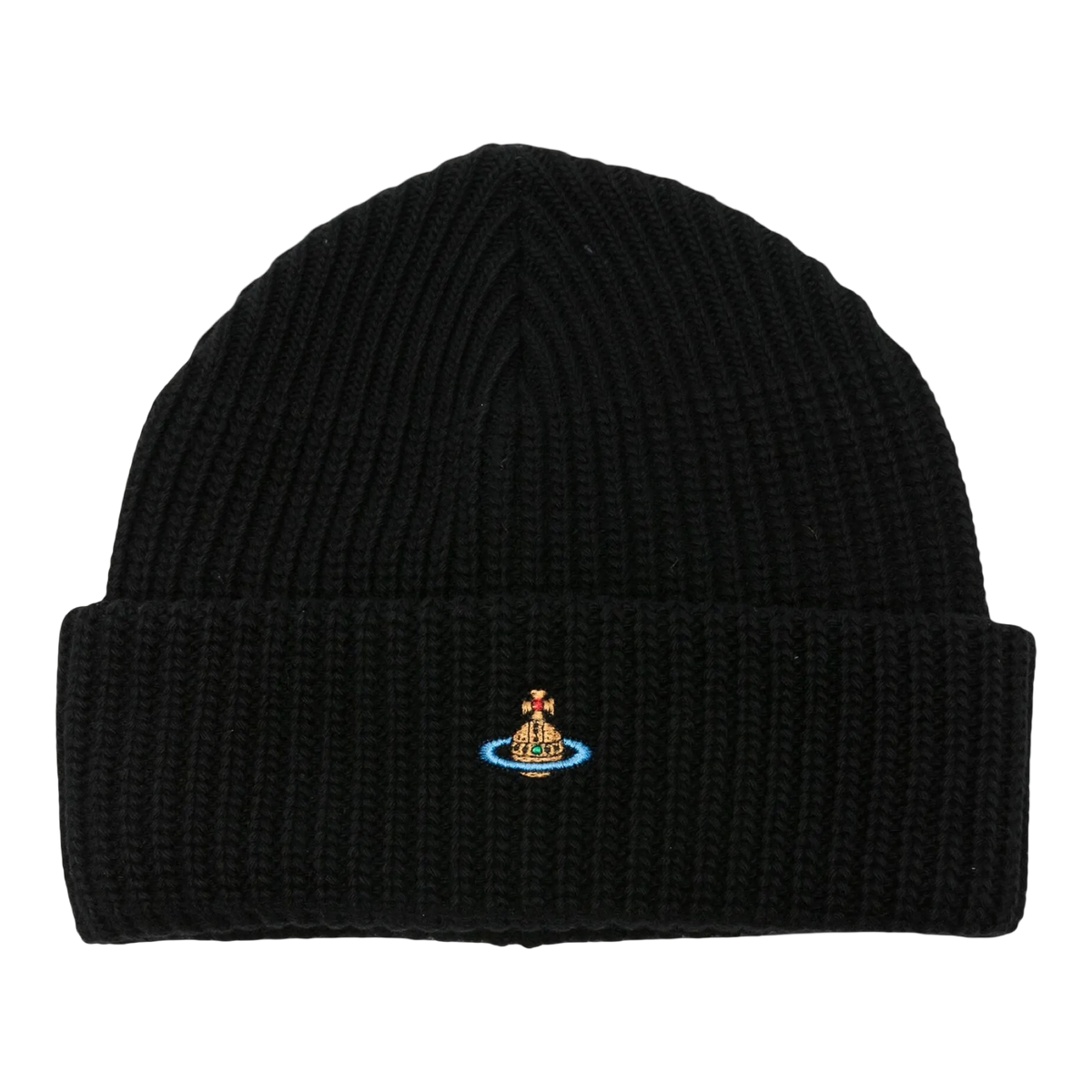 Vivienne Westwood Black Sporty Beanie