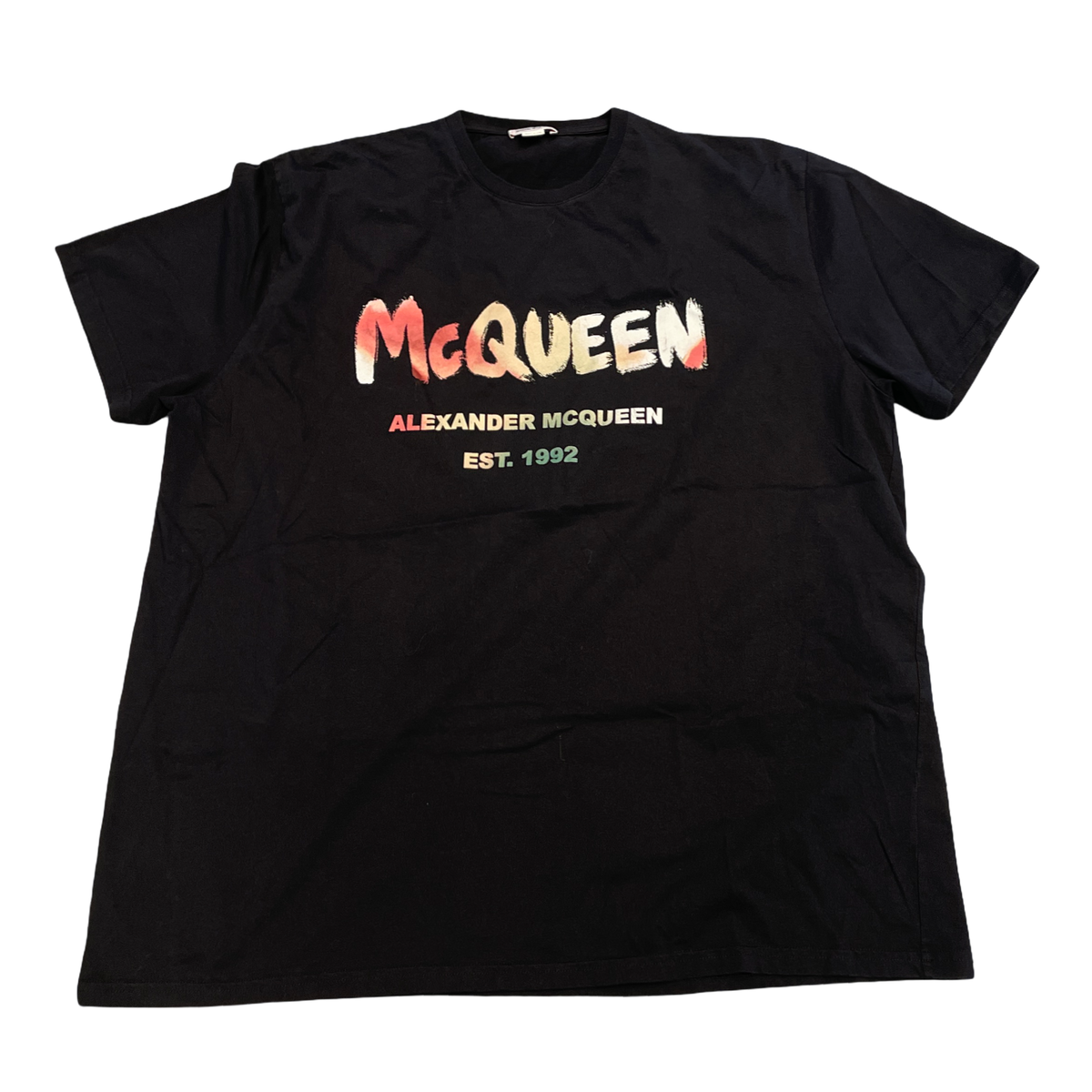 Alexander McQueen Multi-colored Graffiti 1992