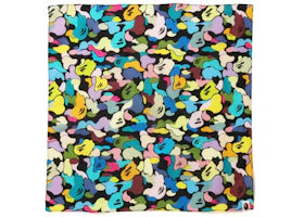 BAPE Multi Camo Bandana Black