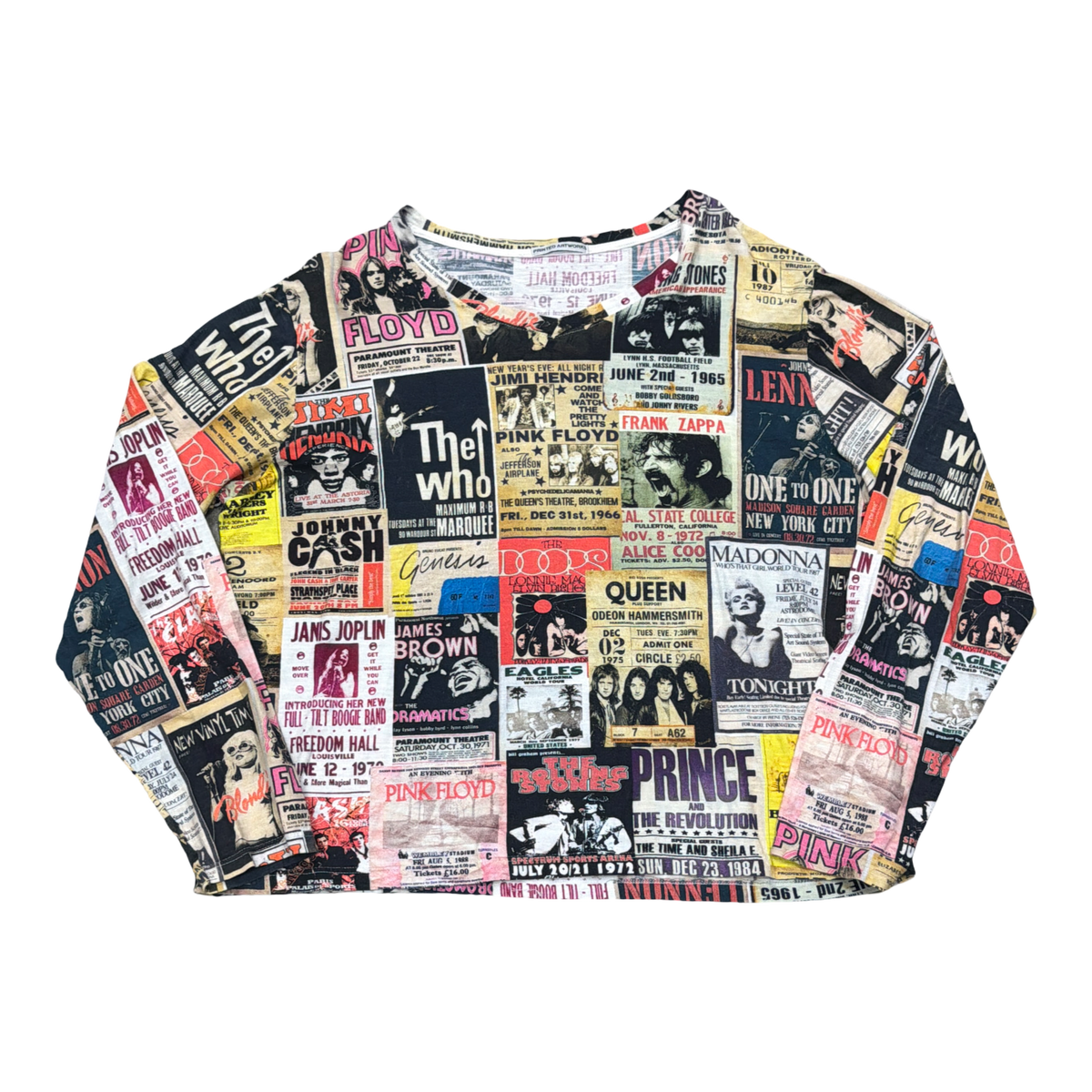 Printed Artwork Posters Longsleeve Multicolor