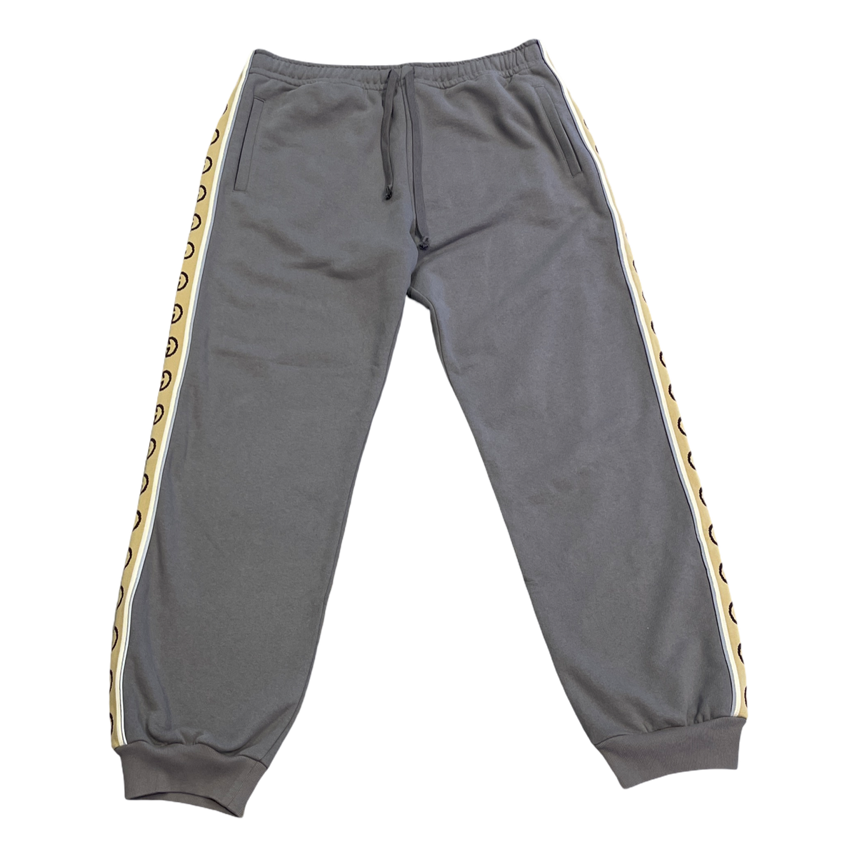 Gucci Cotton Jersey Pants Grey
