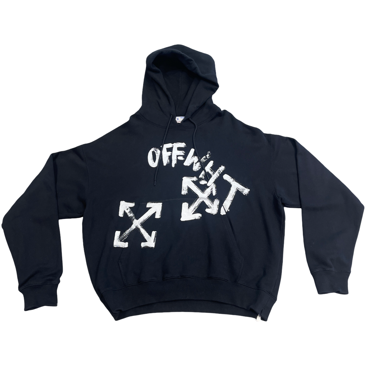 Off-White Paint Script Arrows Hoodie