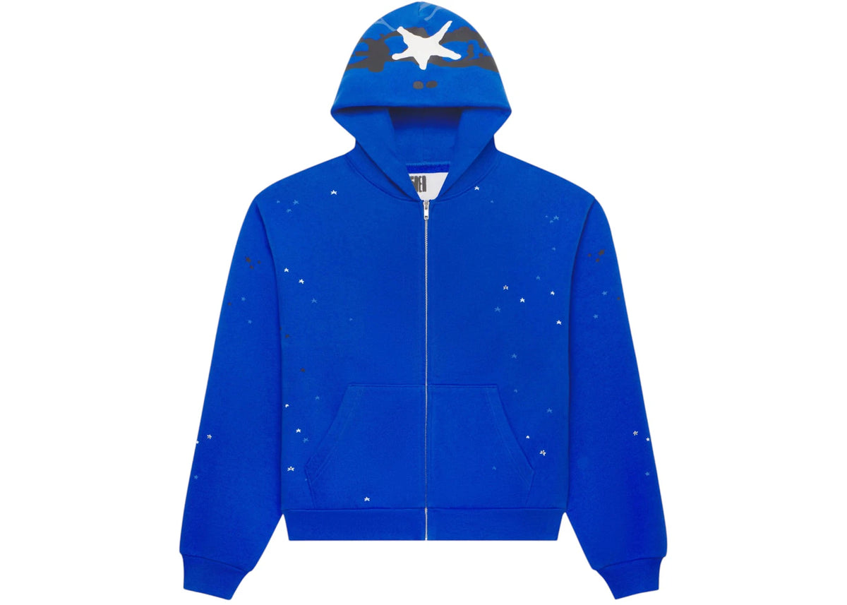Sp5der Heavy Web Full Zip Hoodie
