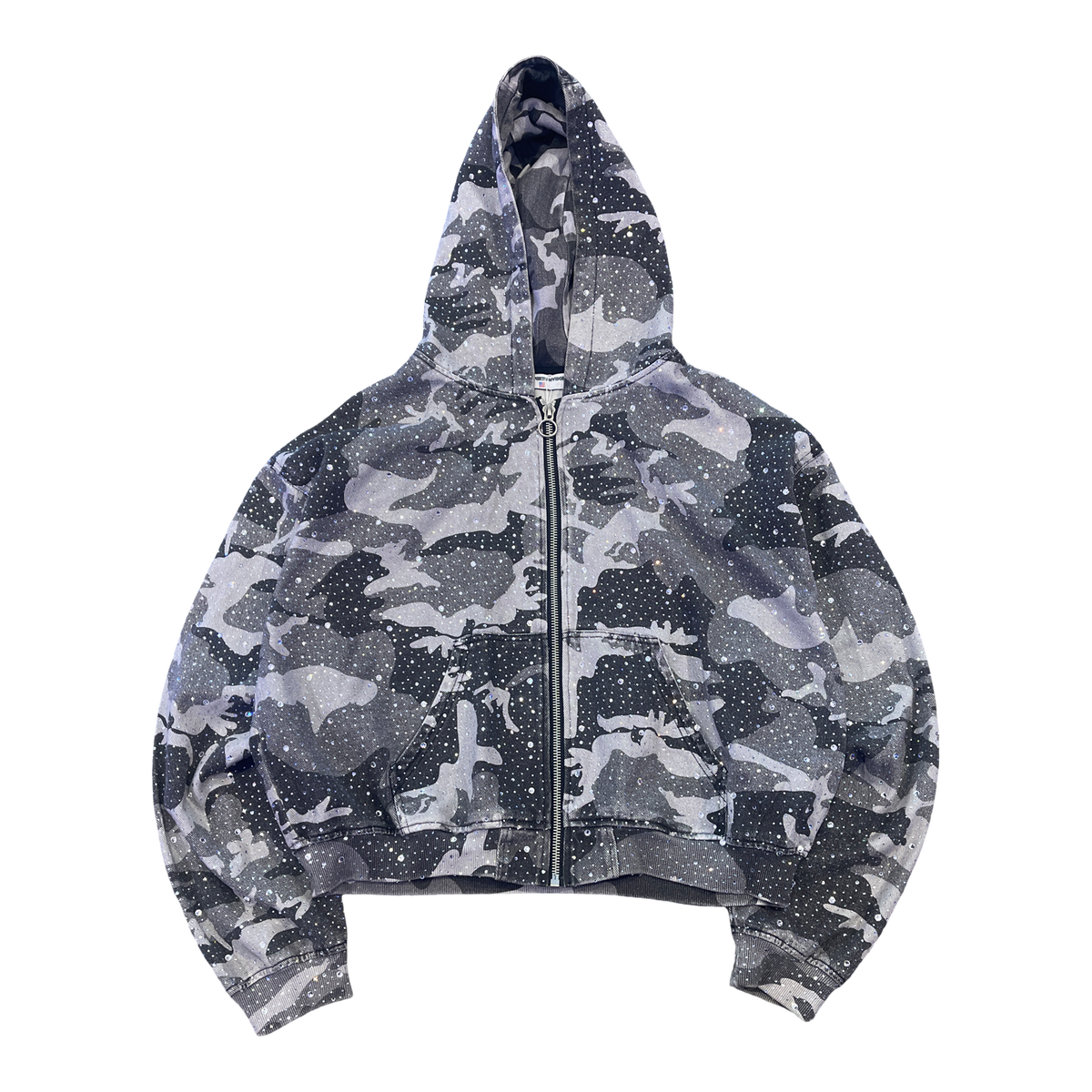 Vale Valley Camo Crystal Hoodie