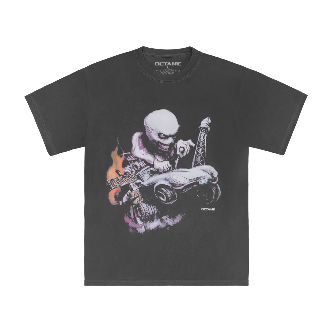 Don Toliver Vintage Racing Tee Octane Tour 2026