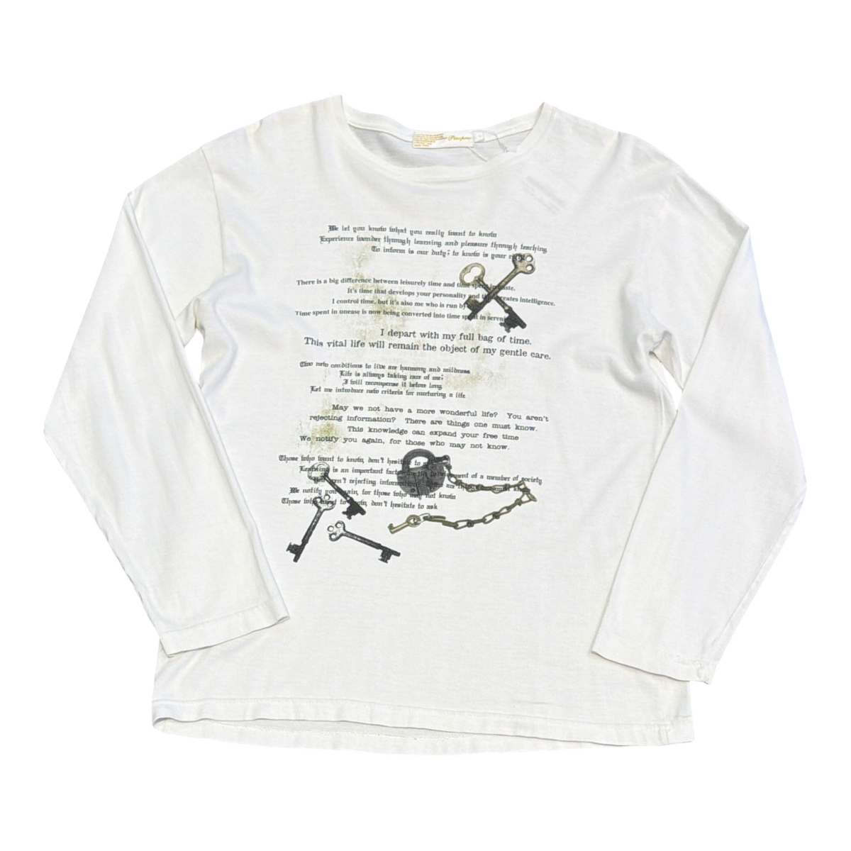 VTG Knowledge is Key Longsleeve