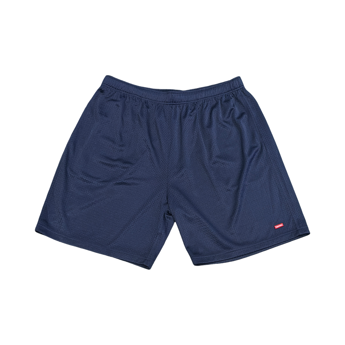 Supreme Small Box Baggy Mesh Short (SS25) Navy