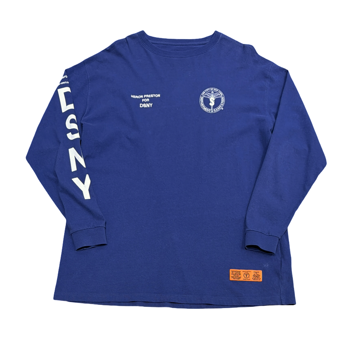 Heron Preston DSNY NYC Sanitation Uniform L/S Navy