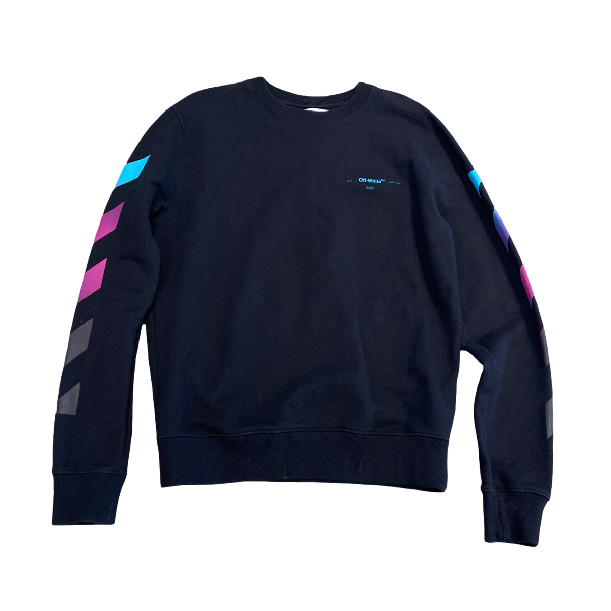 Off White Gradient Crewneck