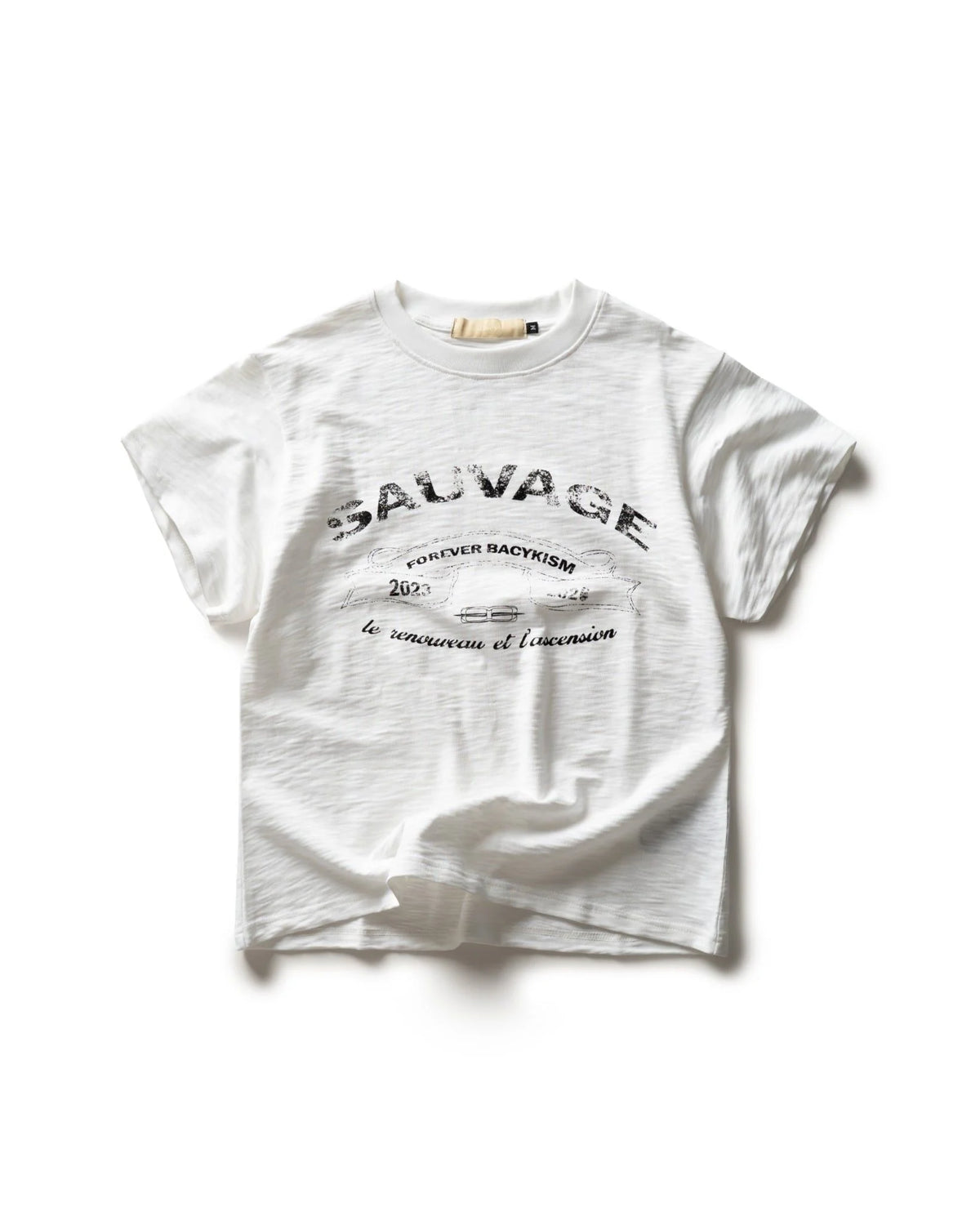 Bacykism BCK SAUVAGE TEE ( WHITE )