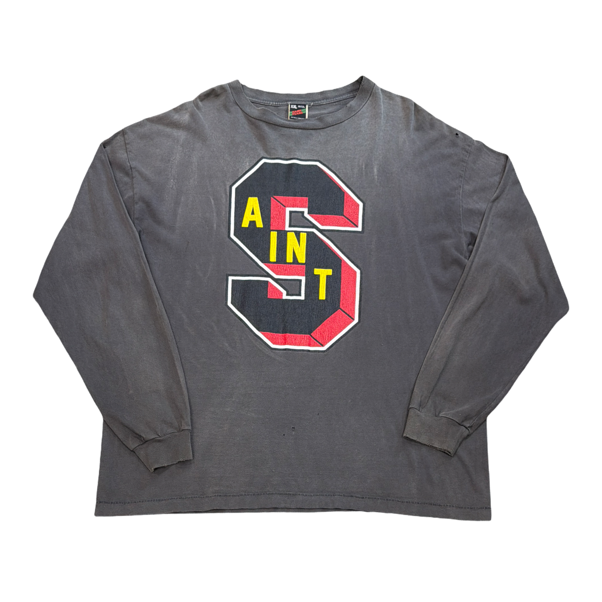 Saint Mxxxxxx x Denim Tears ST L/S T-Shirt Vintage Black