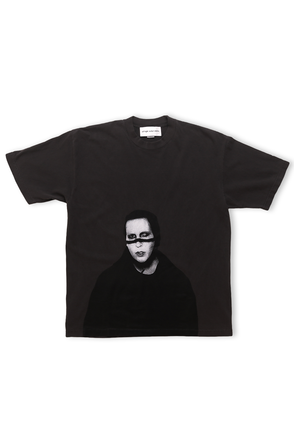 Marilyn Manson T Shirt Charcoal