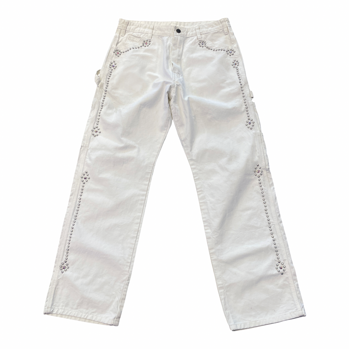 New Commune White Jeans