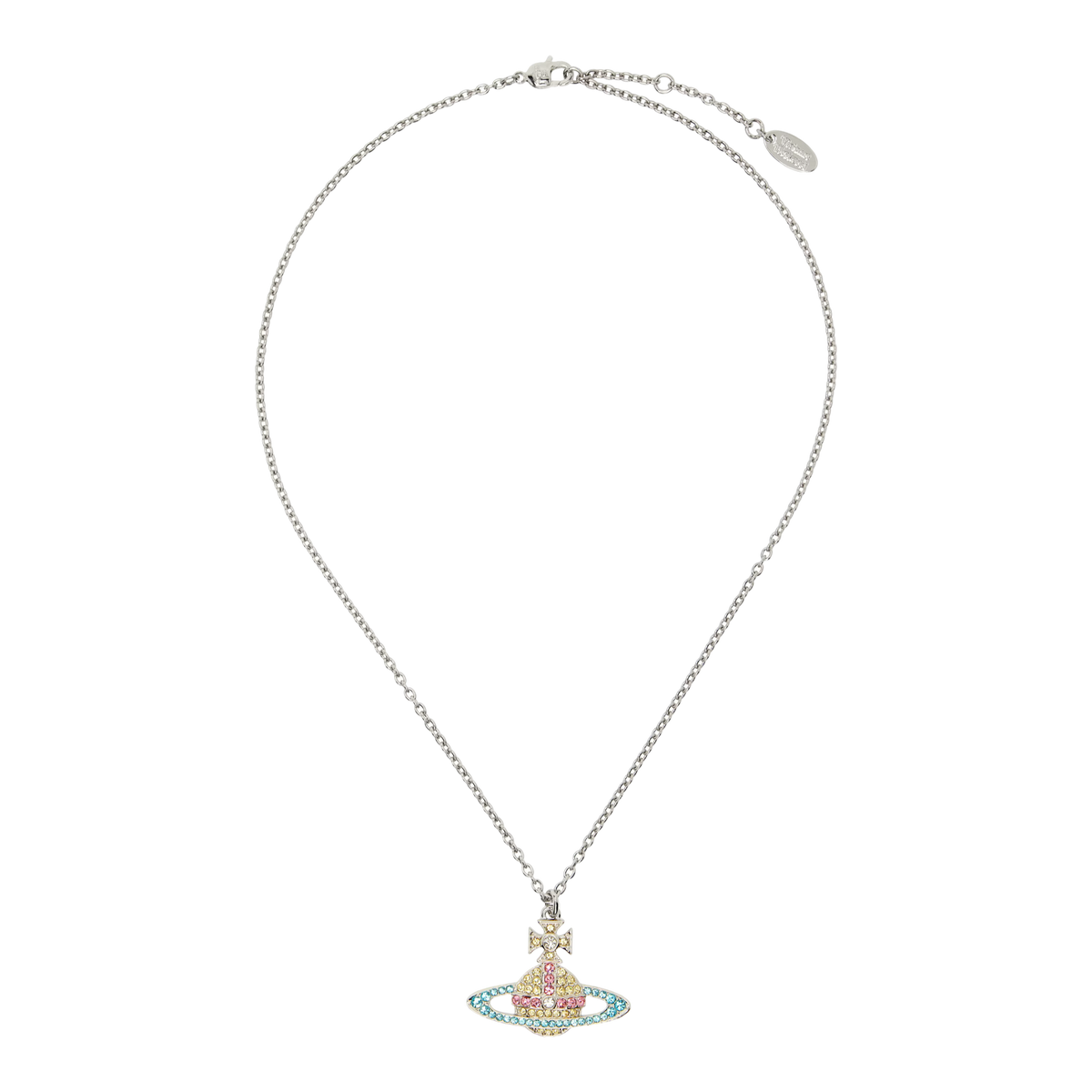 Vivienne Westwood Kika Pendant Necklace Platinum/Jonqui