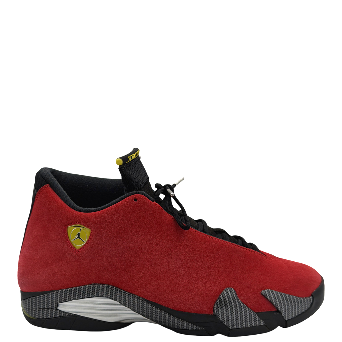 Jordan 14 Retro Ferrari (2025) Damaged Box