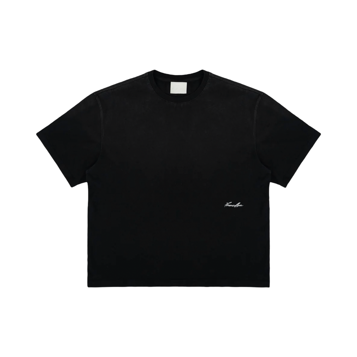 Forevermore Signature Script Tee Black