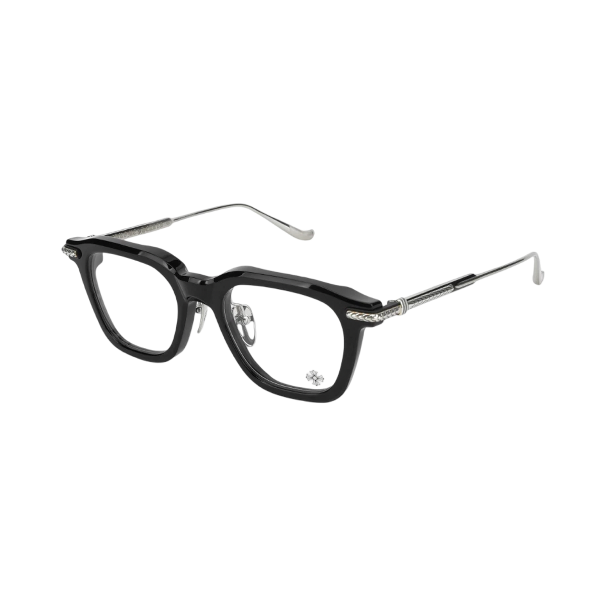 Black Chrome Hearts Glasses