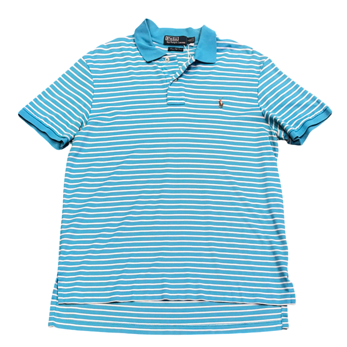 Vintage Blue Rugby Polo Ralph Lauren Shirt