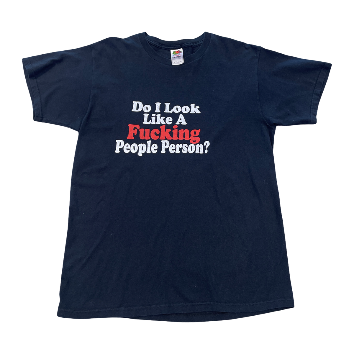 Vintage Do I Look Like a People Person Tee