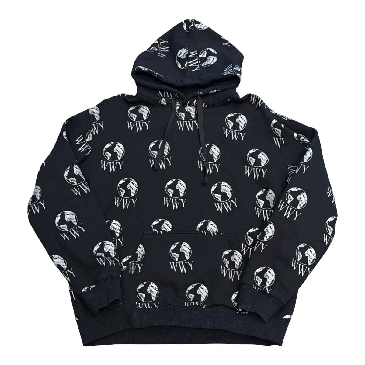 WWY World Wide Youth Hoodie Black