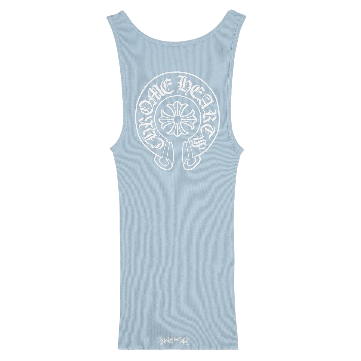 Chrome Hearts Baby Blue Rib Tank Blue
