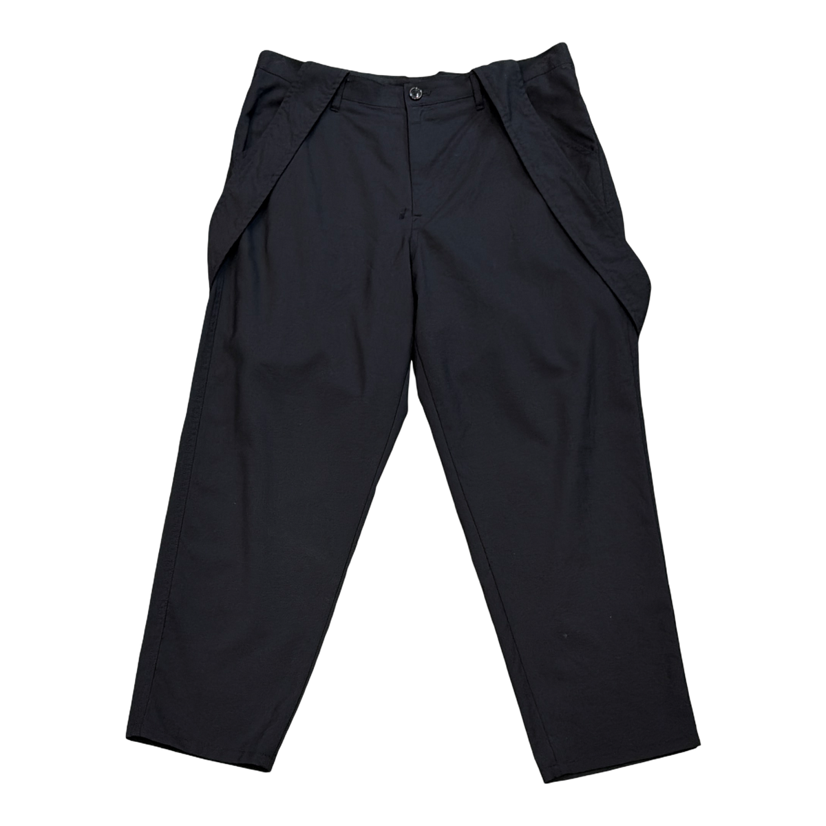 Comme Des Garçons Black Strap Pants