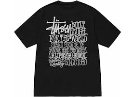 Stussy California Grown Pigment Dyed Tee Black