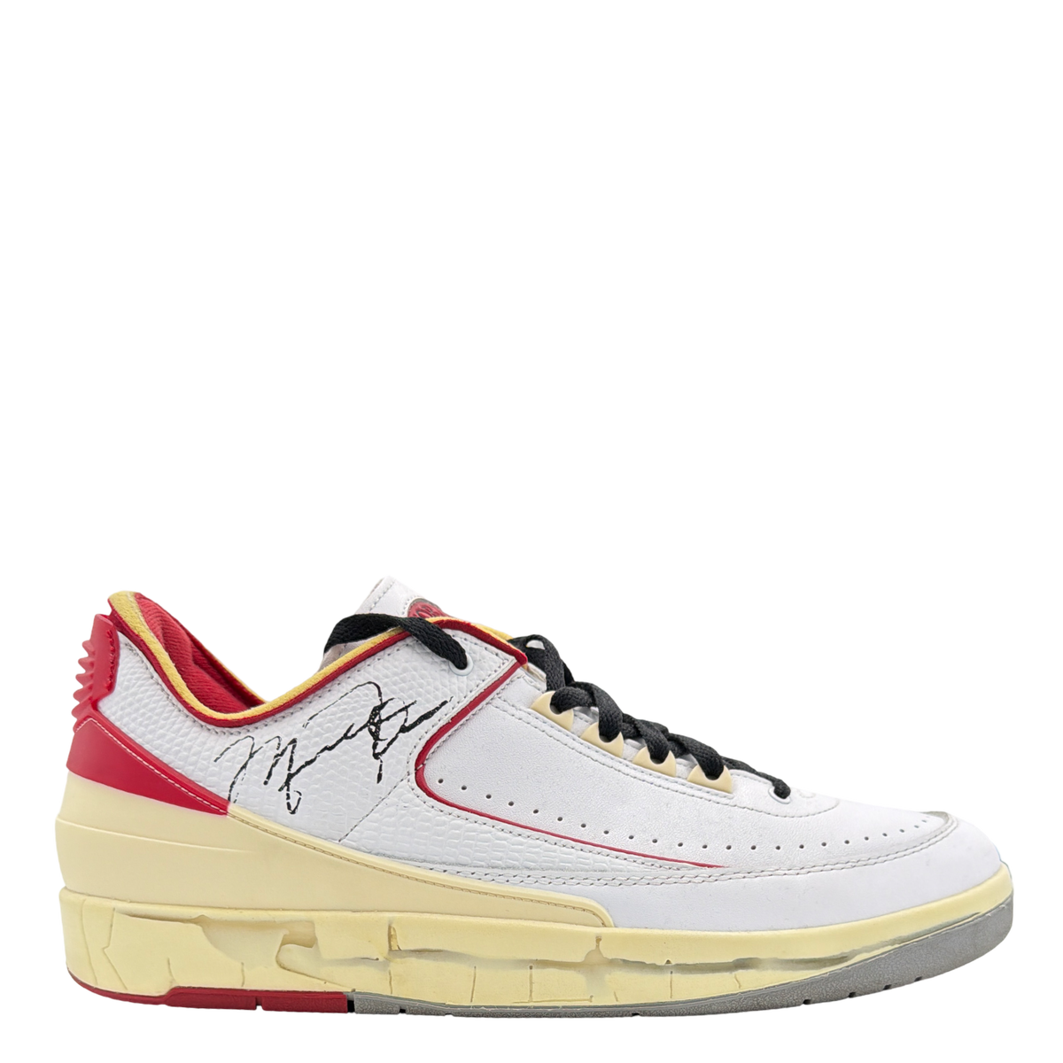Jordan 2 Retro Low SP Off-White White Red