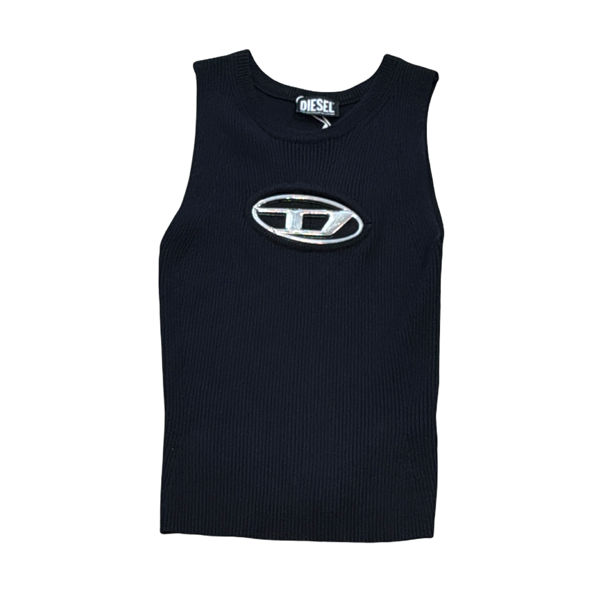 Diesel Sleeveless Black Top