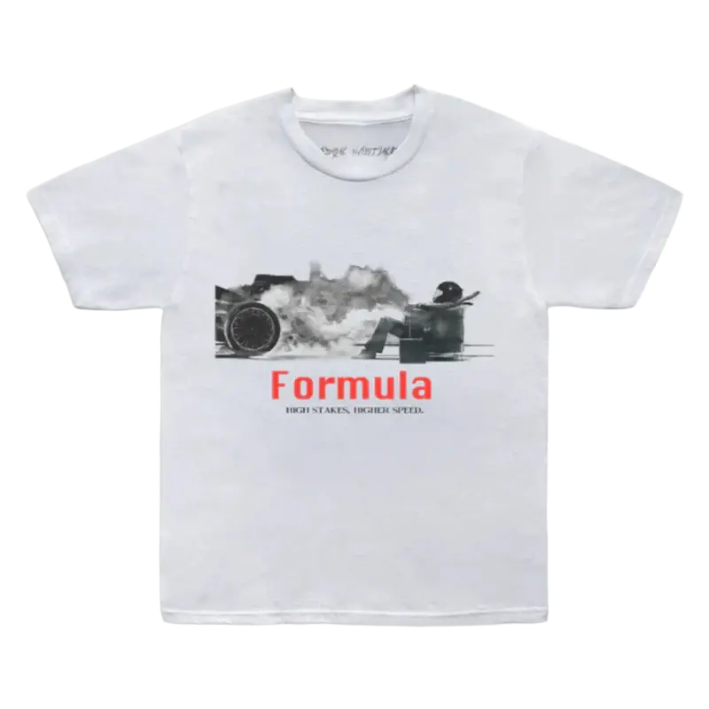 Chew Forever Lion Spray Tee Black