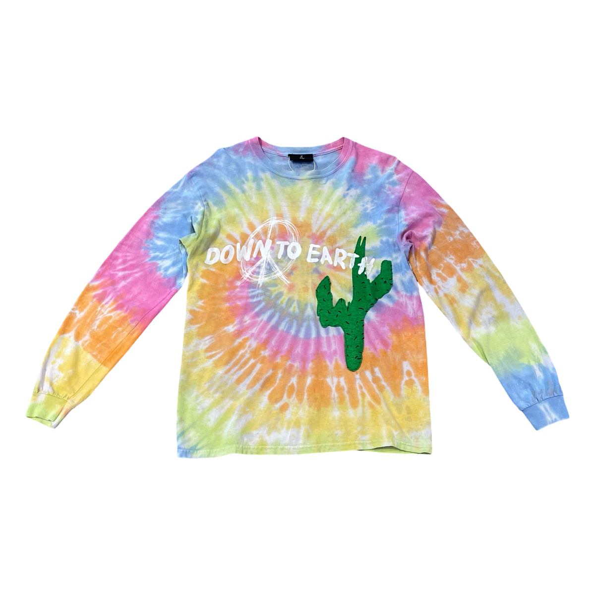 Travis Scott Astroworld x DSM Down To Earth L/S Tee Tie Dye