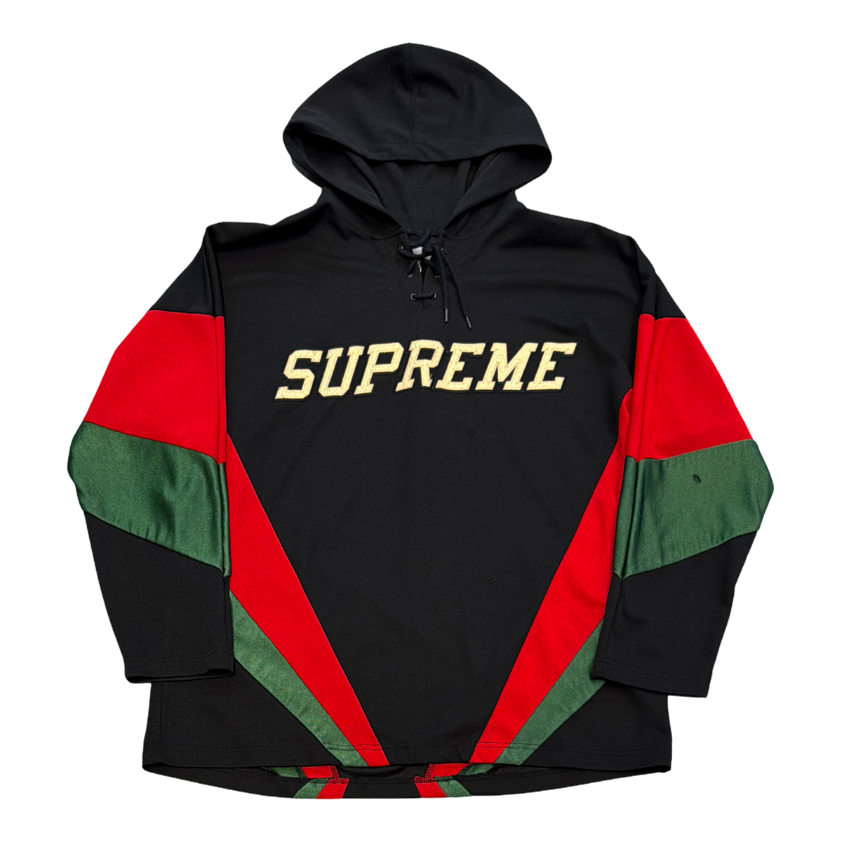 Supreme Hooded Hockey Jersey Black