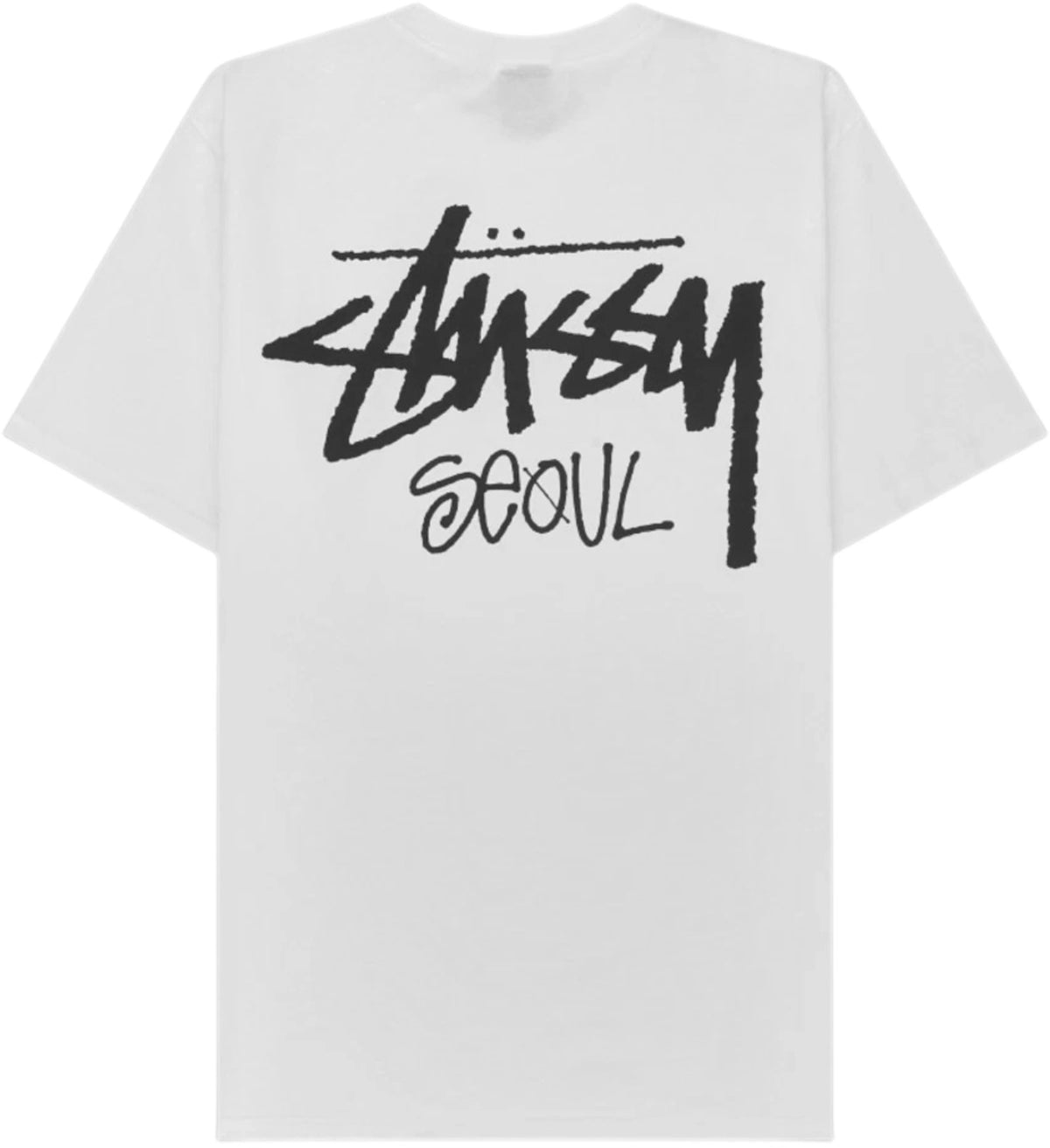 Stussy Stock Seoul Exclusive T-shirt White