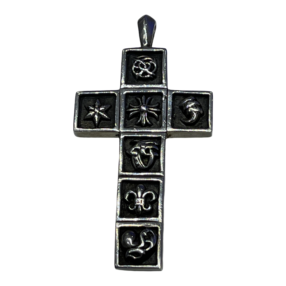 Chrome Hearts Multi-Frame Cross Pendant