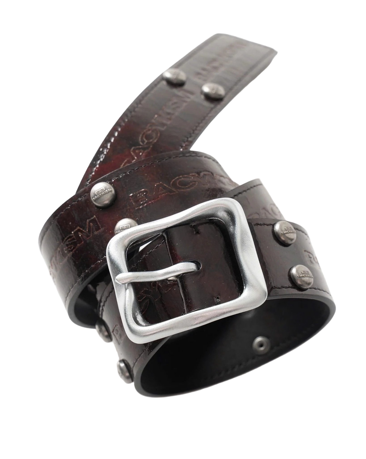 Bacykism BCK RIVET COW HIDE FK BELT (BROWN)