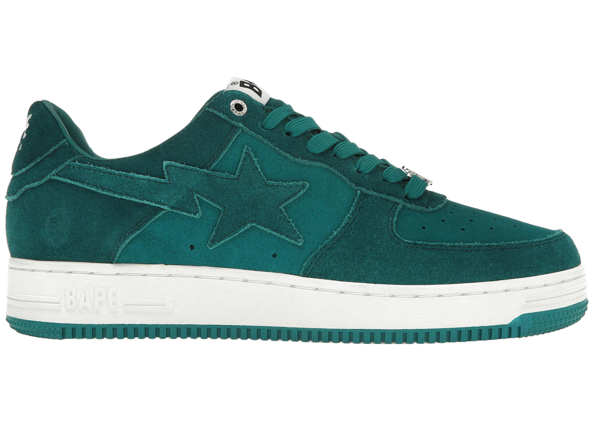 A Bathing Ape Bape Sta Suede Green (2022)
