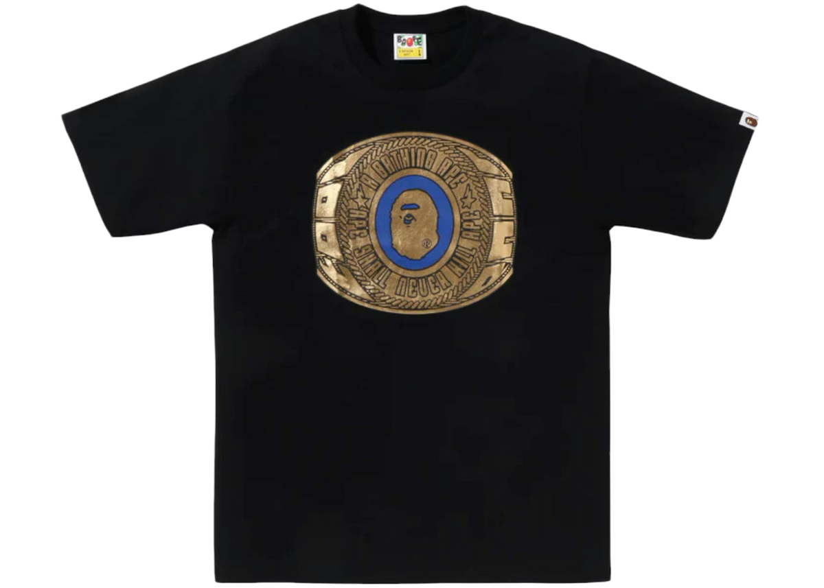 BAPE Foil College Ring Tee