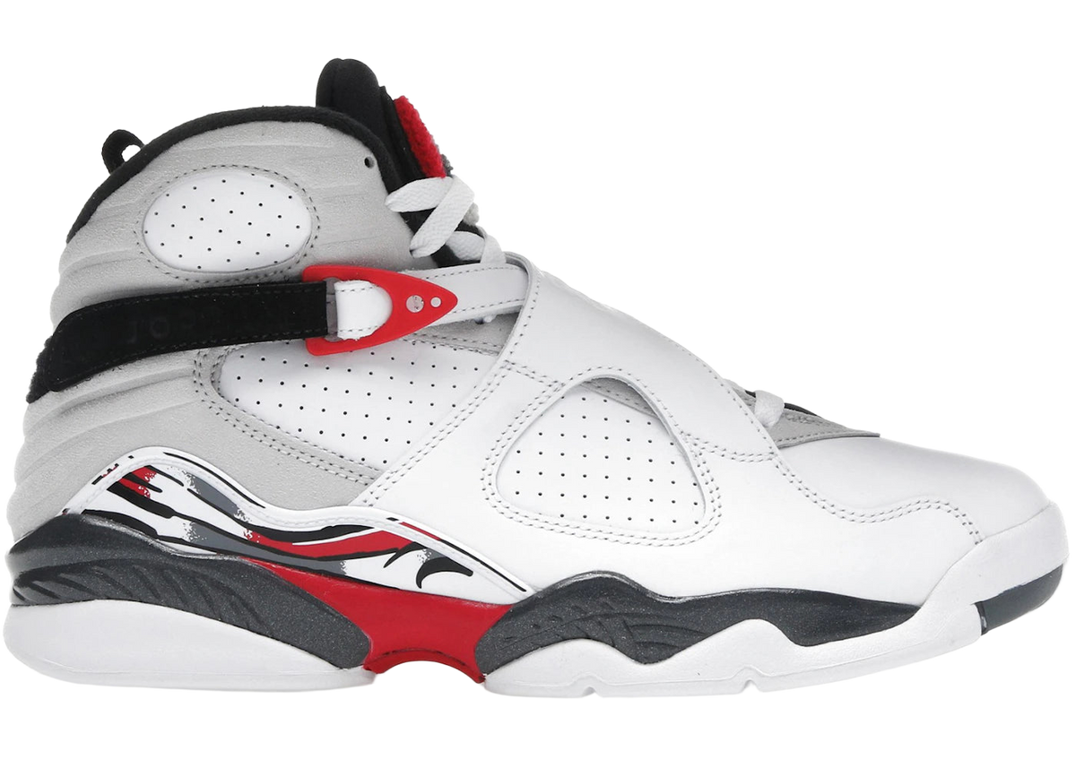 Jordan 8 Retro White True Red (2025)