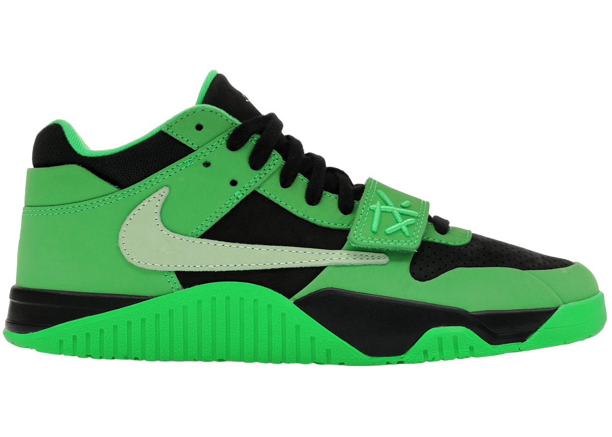 Jordan CJ1 T-Rexx Travis Scott Green Spark
