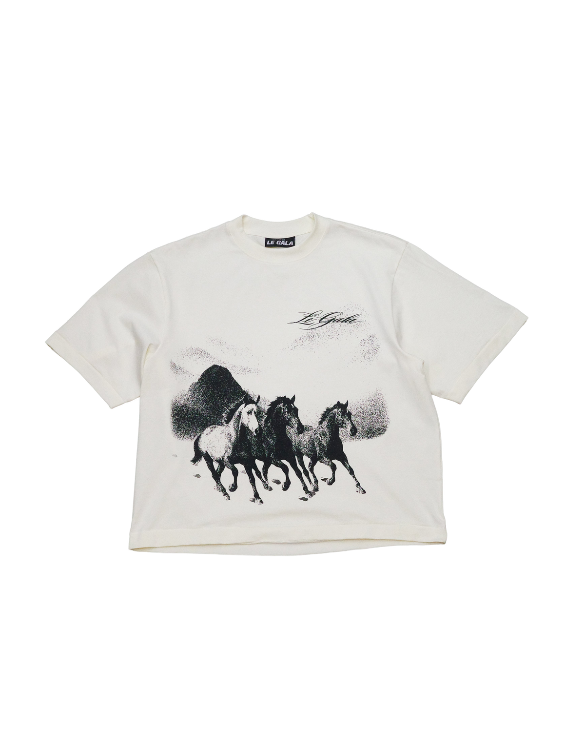 Le Gala Year Of The Horse Crop Tee