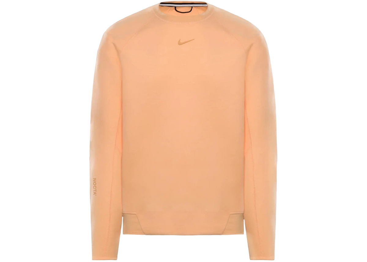 Nike x NOCTA NRG Tech Fleece Crewneck Sweatshirt Ice Peach